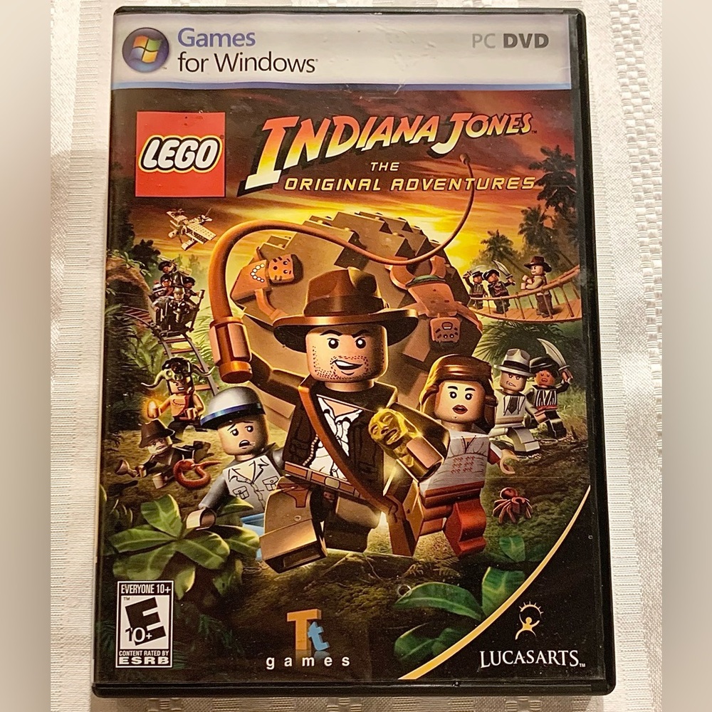 Lego Indiana Jones:The Original Adventures (PC DVD Games For Windows) Video Game
